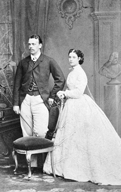 Danish Princess Dagmar married the heir to the Russian throne, Grand Duke Alexander (pictured). She used her position to advance GN and other Danish companies' business interests in Russia