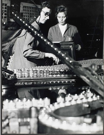 2: Hellesen's battery factory in Køge, Denmark