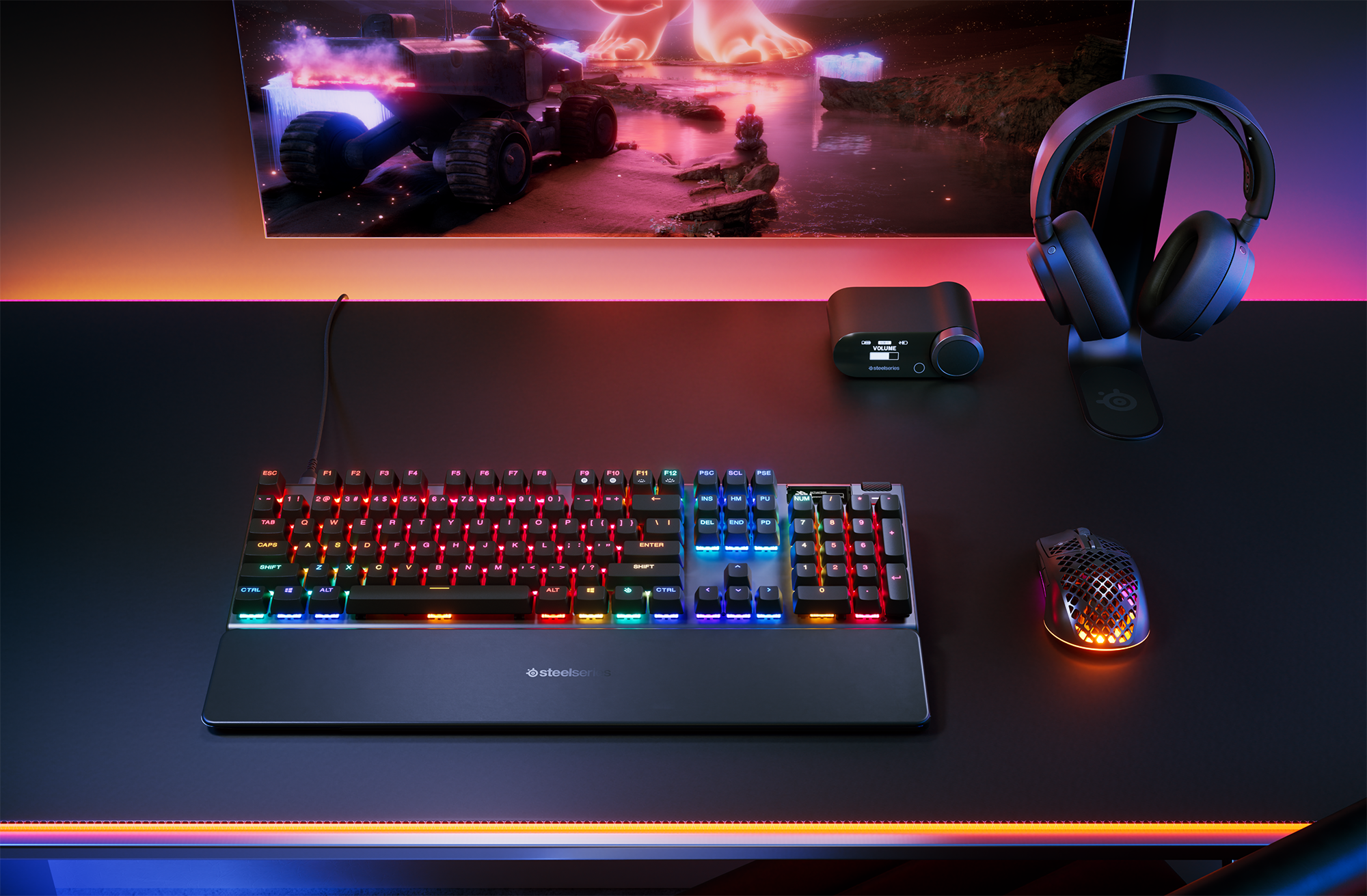 SteelSeries takes the world's fastest keyboard to the next level